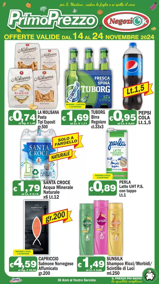 Volantino PrimoPrezzo a Monopoli | Offerte Primo Prezzo | 14/11/2024 - 24/11/2024