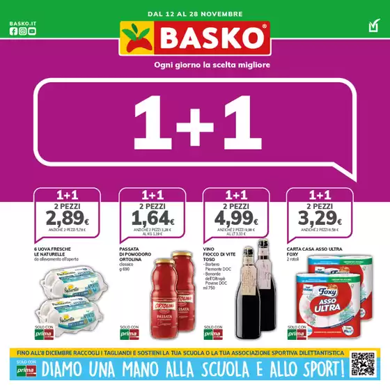 Volantino Basko a Genova | Ogni giorno la scelta migliore | 14/11/2024 - 28/11/2024