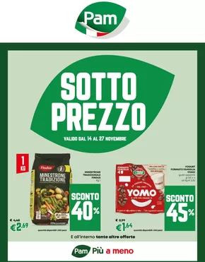 Volantino Pam a Roma | SottoPrezzo | 14/11/2024 - 27/11/2024