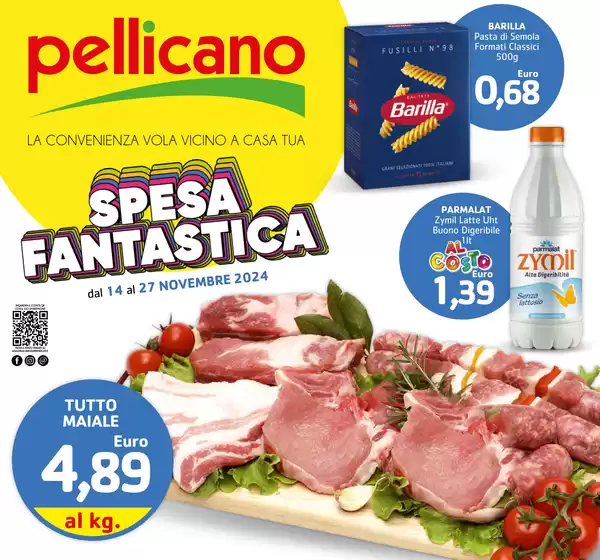 Volantino Pellicano a Aversa | Spesa fantastica | 14/11/2024 - 27/11/2024