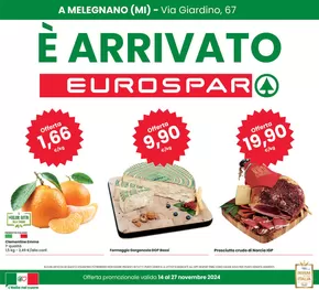 Volantino Eurospar | E' Arrivato Eurospar | 14/11/2024 - 27/11/2024