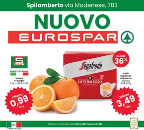 Volantino Eurospar a Castelnuovo Rangone | Nuovo Eurospar | 14/11/2024 - 27/11/2024