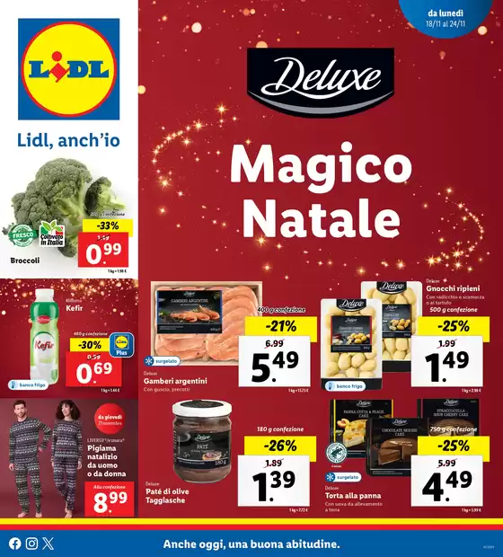 Volantino Lidl | Magico Natale | 18/11/2024 - 24/11/2024