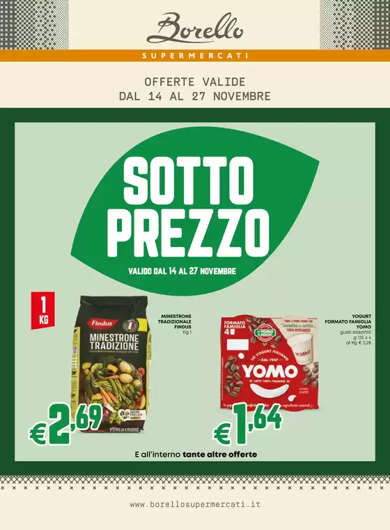 Volantino Borello a Chieri | Sottoprezzo | 14/11/2024 - 27/11/2024