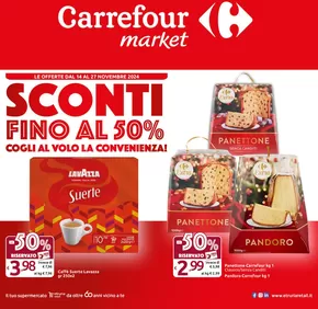 Volantino Carrefour Market | Sconti fino al 50% | 14/11/2024 - 27/11/2024