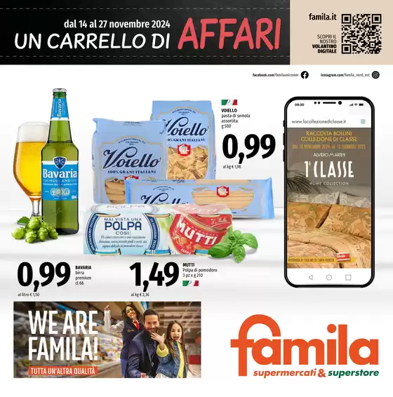 Volantino Famila a Rovigo | Un carrello di affari  | 14/11/2024 - 27/11/2024