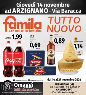 Volantino Famila | Tutto nuovo | 14/11/2024 - 27/11/2024