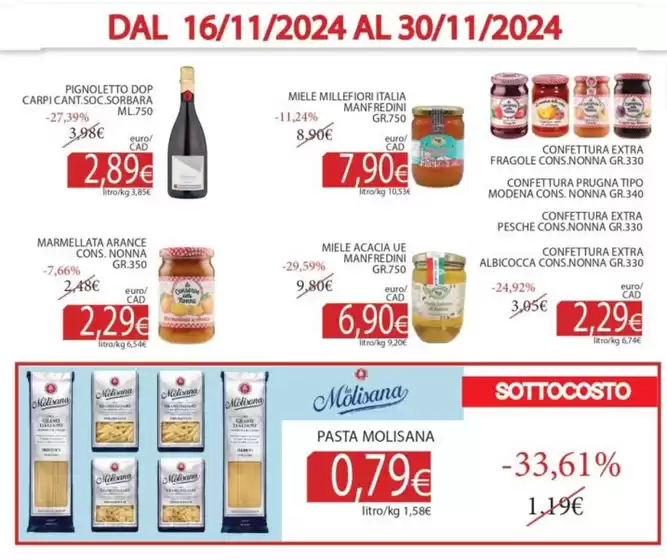 Volantino Centro frutta a Sassuolo | November Offerte | 14/11/2024 - 30/11/2024