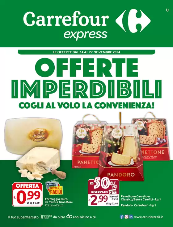 Volantino Carrefour Express a Terni | Offerte imperdibili | 14/11/2024 - 27/11/2024