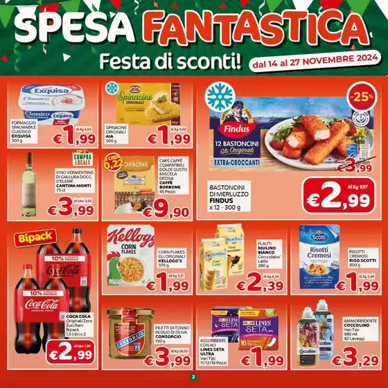 Volantino Crai a Terralba | Spesa fantastica | 14/11/2024 - 27/11/2024