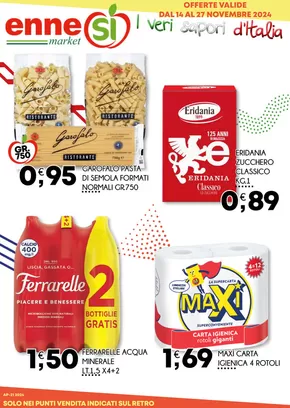 Offerte di Iper e super a Trivento | Veri sapori d'italia in Enne Market | 14/11/2024 - 27/11/2024