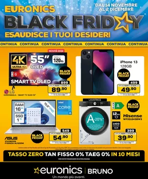 Offerte di Elettronica a Magnago | Black Friday: esaudisci i tuoi desideri! in Euronics | 14/11/2024 - 2/12/2024