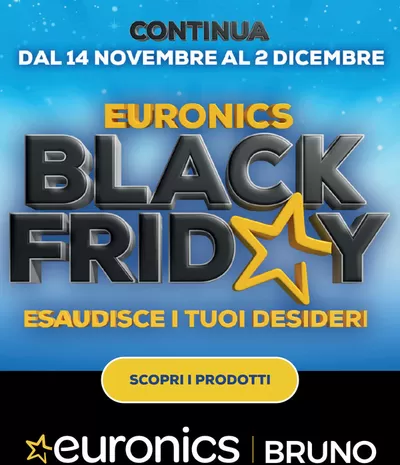 Volantino Euronics a Filogaso | Black Friday! Esaudisci i tuoi desideri | 14/11/2024 - 2/12/2024