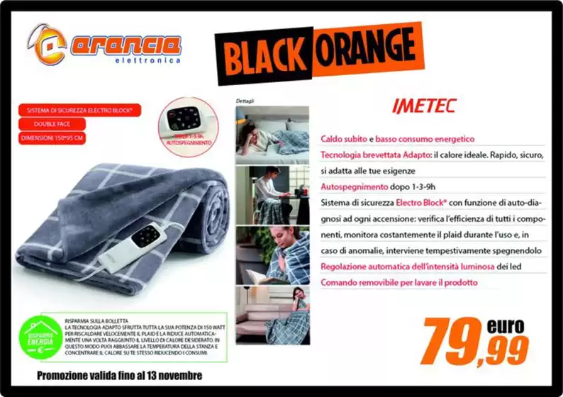 Volantino Arancia Elettronica a Siderno | Black orange | 14/11/2024 - 30/11/2024