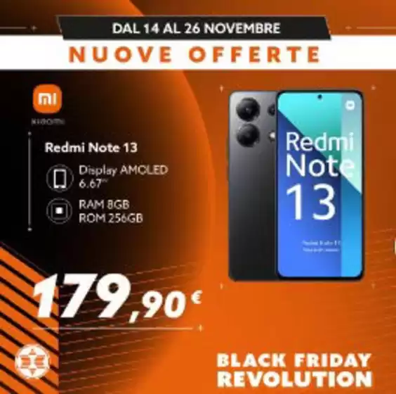 Volantino Vella Elettrodomestici | Black friday revolution | 14/11/2024 - 26/11/2024