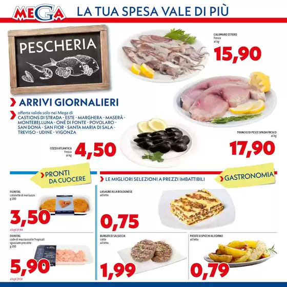 Volantino Supermercati Mega a Vigonza | Prezzi bassi tutti i giorni | 14/11/2024 - 27/11/2024