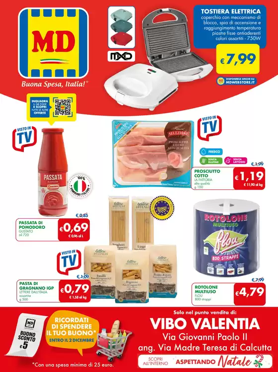 Volantino MD a Vibo Valentia | Aspettando Natale | 19/11/2024 - 1/12/2024