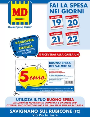 Offerte di Discount a Cesena | Aspettando Natale in MD | 19/11/2024 - 1/12/2024