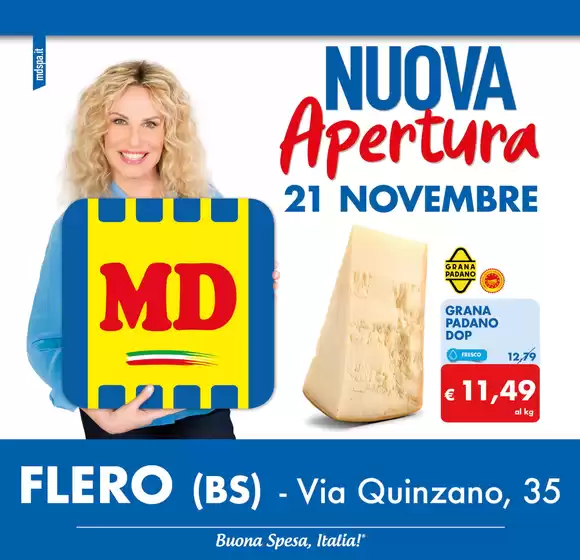 Volantino MD a Castel Mella | Nuova apertura | 19/11/2024 - 1/12/2024