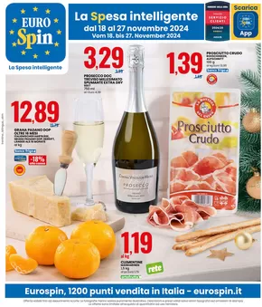 Offerte di Discount a Cavalese | Sapori in Festa in Eurospin | 18/11/2024 - 27/11/2024