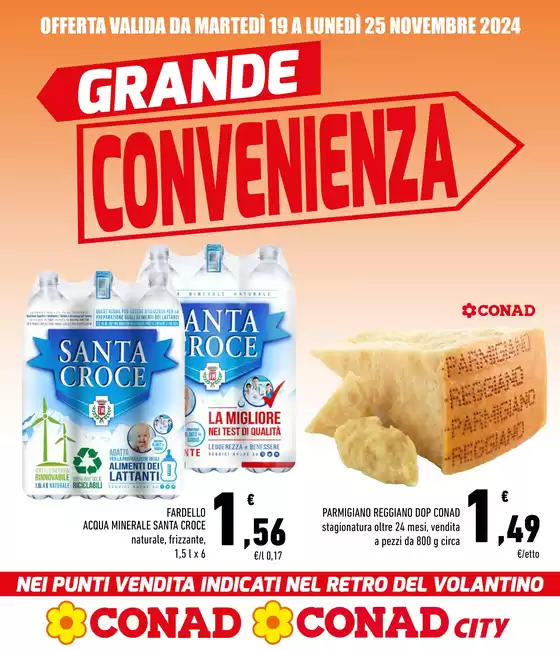 Volantino Conad a Avezzano | GRANDE CONVENIENZA | 19/11/2024 - 25/11/2024