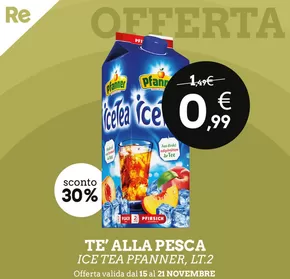 Volantino Re Mercato Lucrezia a Colli al Metauro | Te' alla pesca | 15/11/2024 - 21/11/2024