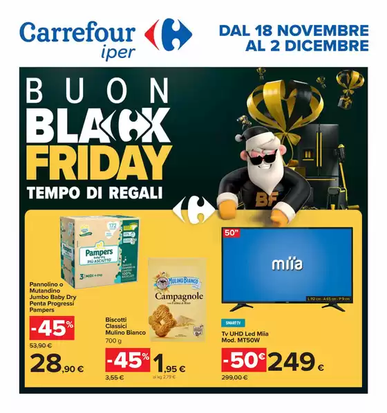 Volantino Carrefour Ipermercati a Carugate | Black Friday | 18/11/2024 - 2/12/2024