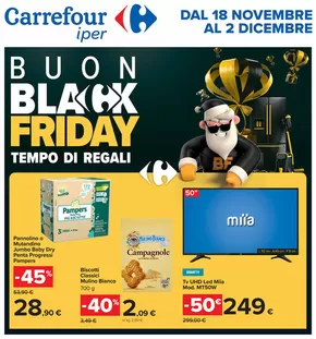 Volantino Carrefour Ipermercati a San Sperate | Black Friday | 18/11/2024 - 2/12/2024