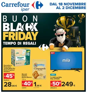 Volantino Carrefour Ipermercati a Lucca | Black Friday | 18/11/2024 - 2/12/2024