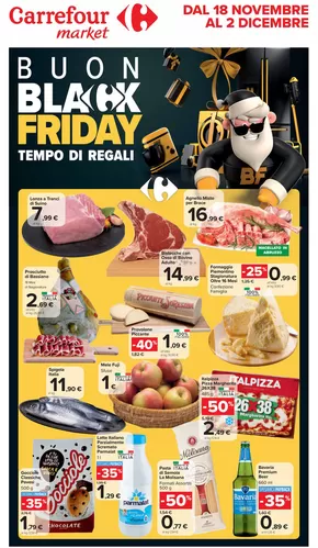 Offerte di Iper e super a Pescara | Black Friday in Carrefour Market | 18/11/2024 - 2/12/2024