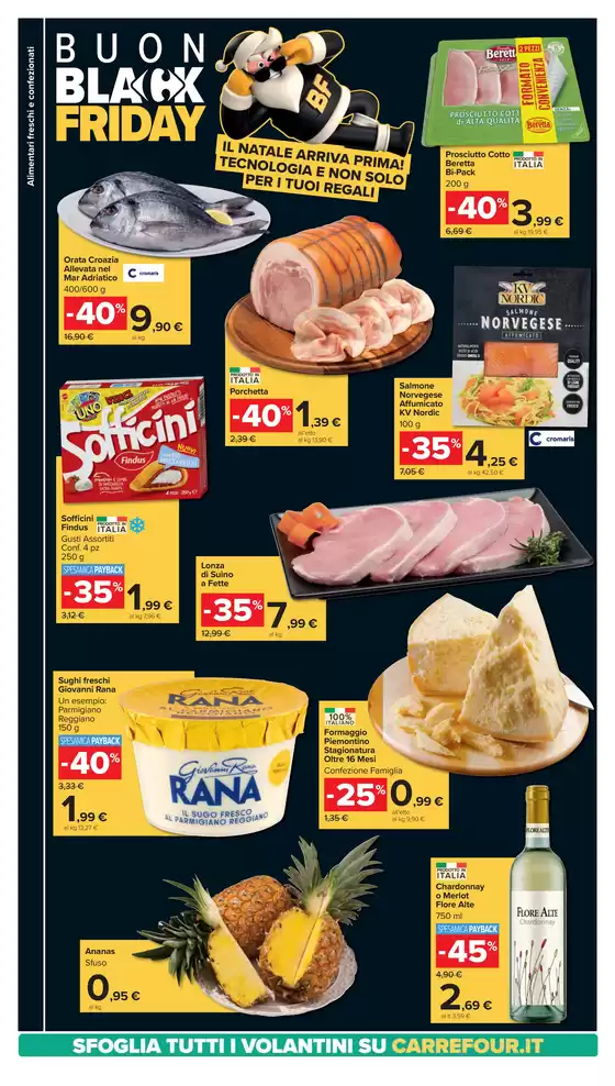 Volantino Carrefour Market a Alassio | Black Friday | 18/11/2024 - 2/12/2024