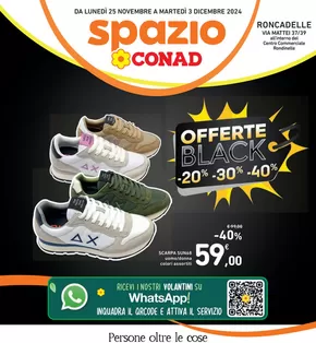 Volantino Spazio Conad a Concesio | Offerte black | 25/11/2024 - 3/12/2024