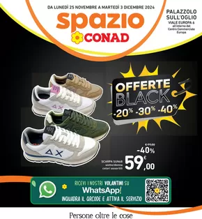 Offerte di Iper e super a Dalmine | Offerte black in Spazio Conad | 25/11/2024 - 3/12/2024