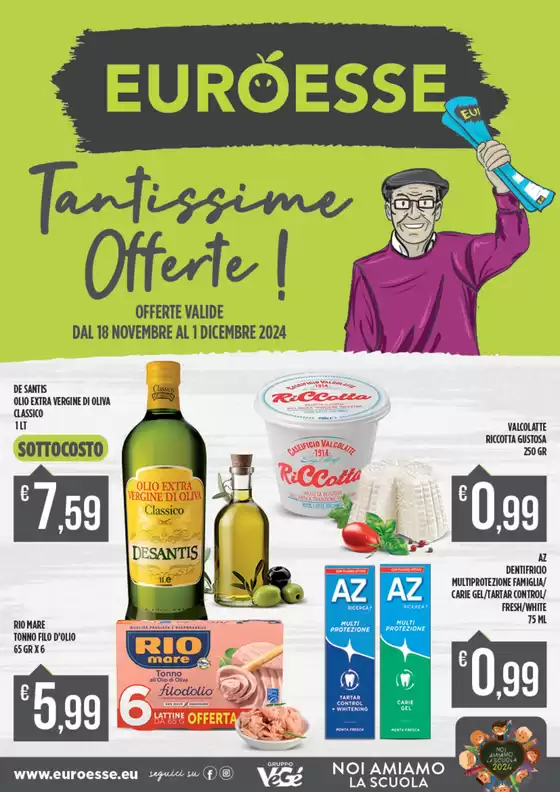 Volantino Euroesse a Caserta | Tantissime offerte | 18/11/2024 - 1/12/2024