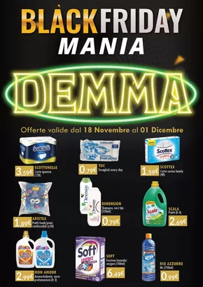 Offerte di Salute e Benessere a Bagheria | Black Friday Mania in Sanitaria Demma | 18/11/2024 - 1/12/2024