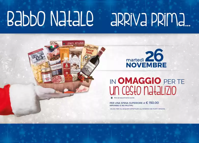 Volantino Scelgo a Cepagatti | Babbo Natale arriva prima... | 18/11/2024 - 1/12/2024