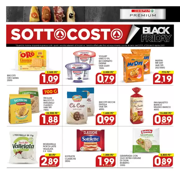 Volantino Eurospar a Casoria | Sotto costo | 18/11/2024 - 27/11/2024