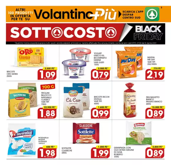 Volantino Eurospar a Vibo Valentia | Sotto costo  | 18/11/2024 - 27/11/2024