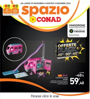 Volantino Spazio Conad a Arzago d'Adda | Offerte Black | 25/11/2024 - 3/12/2024