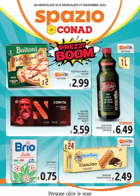 Volantino Spazio Conad a Palermo | Prezzi Boom | 20/11/2024 - 27/11/2024