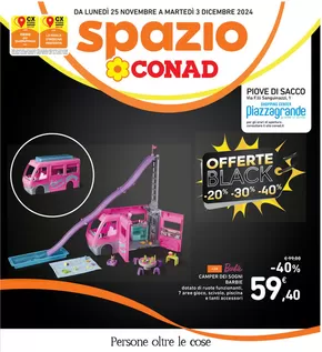 Volantino Spazio Conad a Fossò | Offerte Black | 25/11/2024 - 3/12/2024