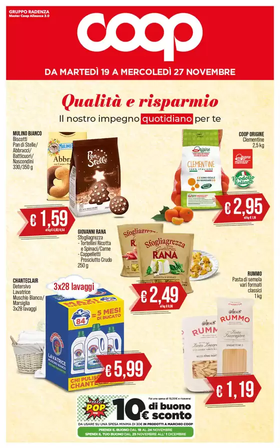 Volantino Coop a Messina | Qualita e risparmio! | 19/11/2024 - 27/11/2024