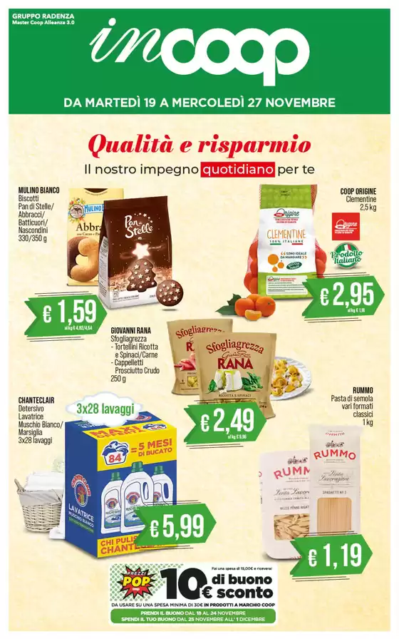 Volantino Coop a Marsala | Qualita e risparmio! | 19/11/2024 - 27/11/2024