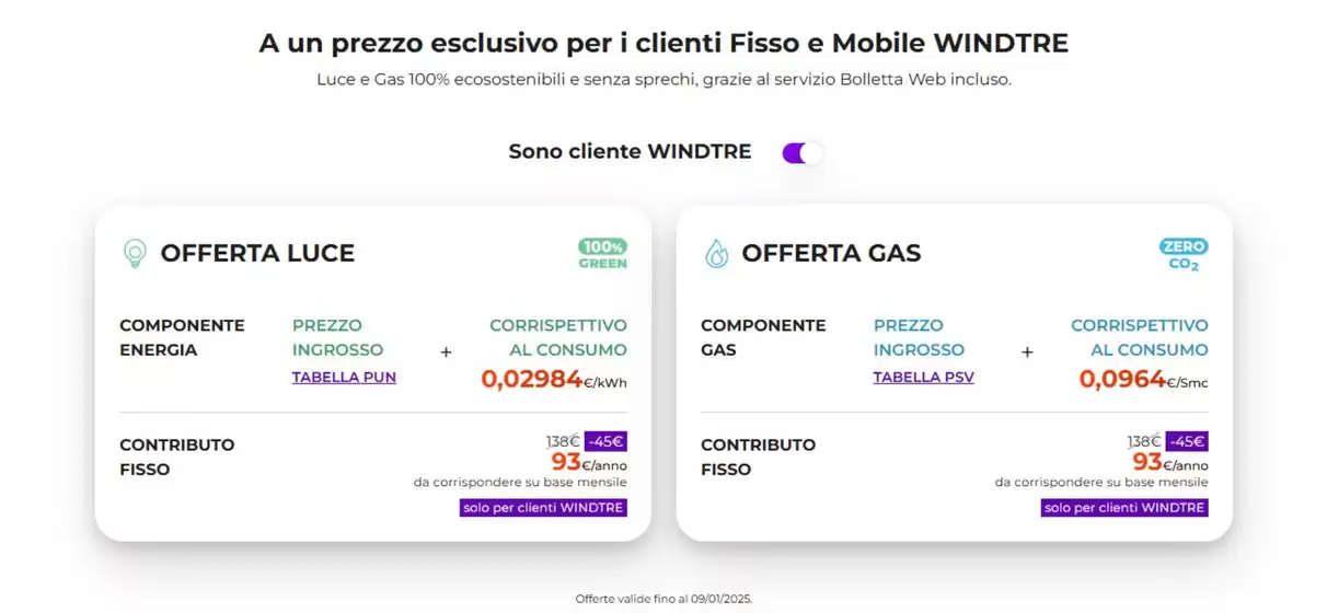 Volantino WindTre a Milano | A un prezzo esclusivo per i clienti Fisso e Mobile WINDTRE | 18/11/2024 - 9/1/2025