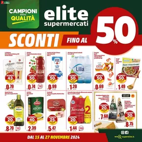 Volantino Elite a Roma | Sconti fino al 50% | 18/11/2024 - 27/11/2024