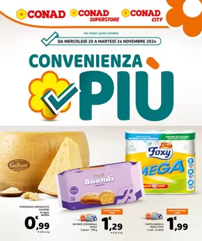 Volantino Conad Superstore a Perugia | Convenienza Più | 20/11/2024 - 26/11/2024