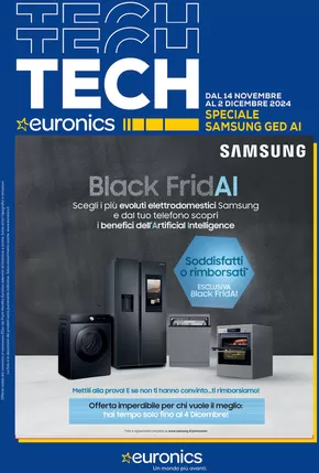 Volantino Euronics | Euronics Black FridAI Samsung | 18/11/2024 - 2/12/2024