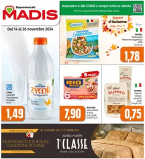 Volantino Madis a Treia | Sapori d'autunno | 18/11/2024 - 26/11/2024