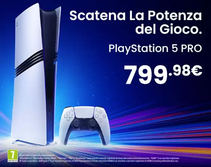 Volantino GameStop | Scantea la potenza del gioco | 18/11/2024 - 21/11/2024