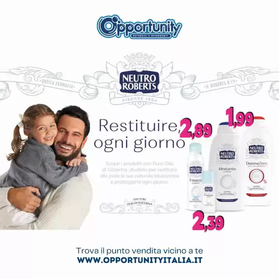 Volantino Opportunity Shop a Pozzuoli | Molto piu che pulito | 18/11/2024 - 30/11/2024